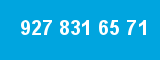 927 831 65 71